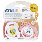 Avent Soothers 6M + 2